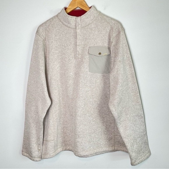 Woolrich 1/4 Snap T Drifter Knit Pullover Sweater - Picture 3 of 8